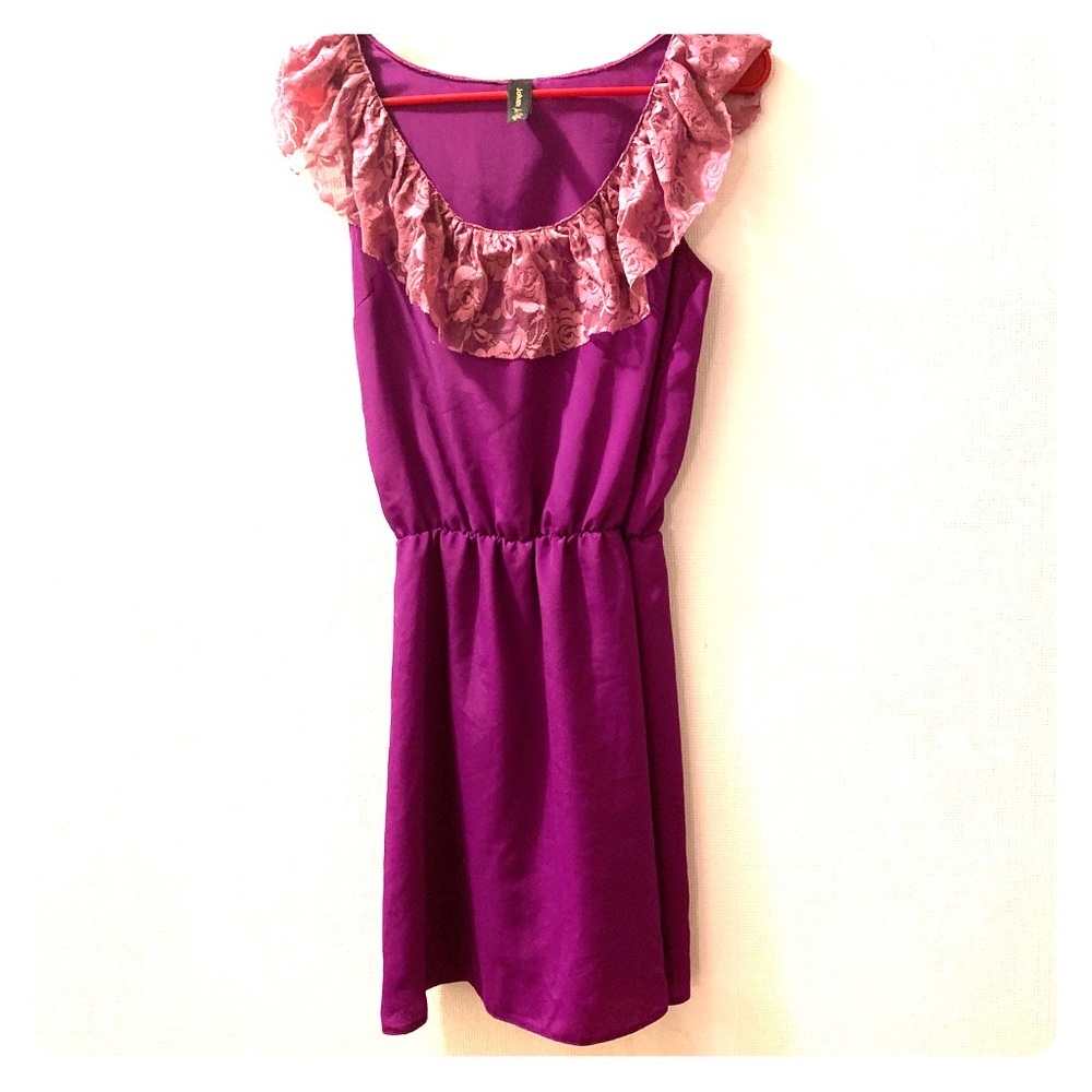 Ruffle top dress